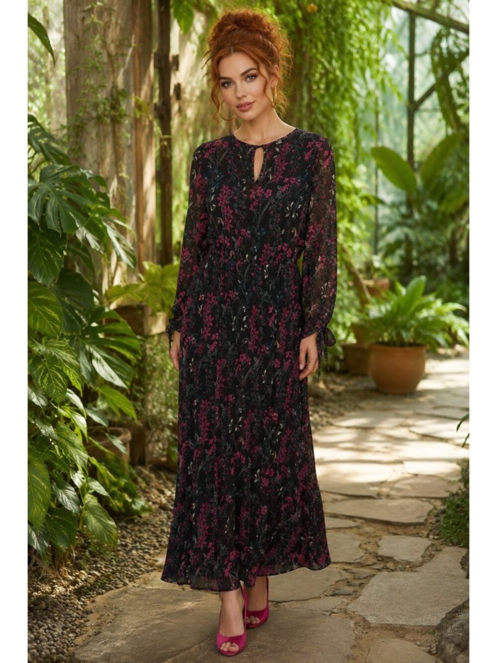 NWT Charlotte Russe Y2K Romper Dress Dark Floral Whimsigothic Fairy Grunge Goth